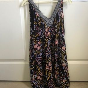 Floral mini dress